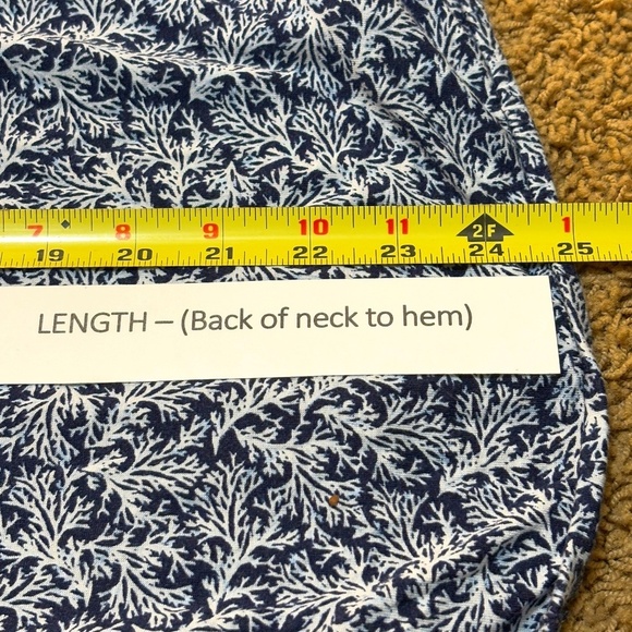 Michael Kors Women’s ¾ Sleeve Scoop Neck Blouse Top Sz 1X Coastal Beachy Comfort - Picture 8 of 9